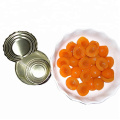 Canned/tinned apricot halves in light syrup